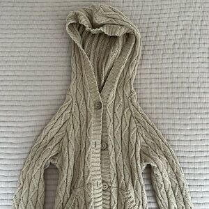 Jamie Kay Hooded Knit Sweater Romper